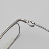 Rectangle Titanium Glasses LE5266_Gunmetal