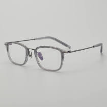 Rectangle Titanium Glasses LE5189_Grey - Gunmetal