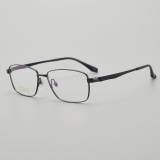 Rectangle Titanium Glasses LE5226_Black