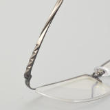 Half Rim Titanium Glasses LE5220_Gunmetal