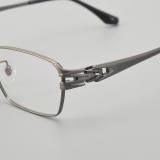 Rectangle Titanium Glasses LE5190_Gunmetal