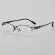 Half Rim Titanium Glasses LE5200_Black - Silver