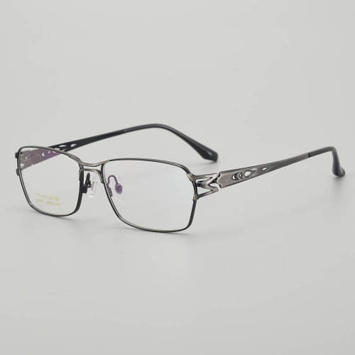 Rectangle Titanium Glasses LE5230_Dark Gunmetal