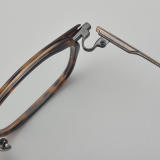 Rectangle Titanium Glasses LE5189_Tortoise - Bronze