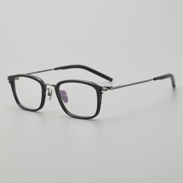 Rectangle Titanium Glasses LE5189_Black - Gunmetal