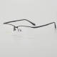 Half Rim Titanium Glasses LE5220_Black
