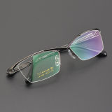 Half Rim Titanium Glasses LE5149_Gunmetal