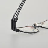 Rectangle Titanium Glasses LE5146_Black