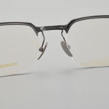 Half Rim Titanium Glasses LE5133_Antique Gunmetal