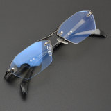 Rimless Titanium Glasses LE5029_Gunmetal