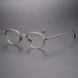 Pure Titanium Glasses LE1080 - Gold