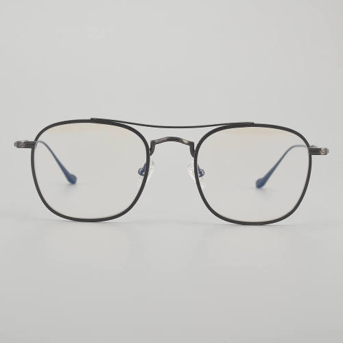 Square Titanium Glasses LE5309 - Gunmetal