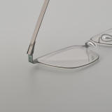 Square Titanium Glasses LE5296 - Green - Gunmetal