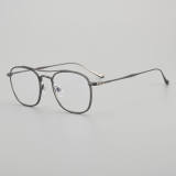 Square Titanium Glasses LE5309 - Gunmetal