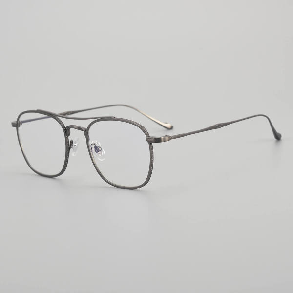 Square Titanium Glasses LE5309 - Gunmetal