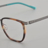 Square Titanium Glasses LE5341 - Tortoise - Gunmetal