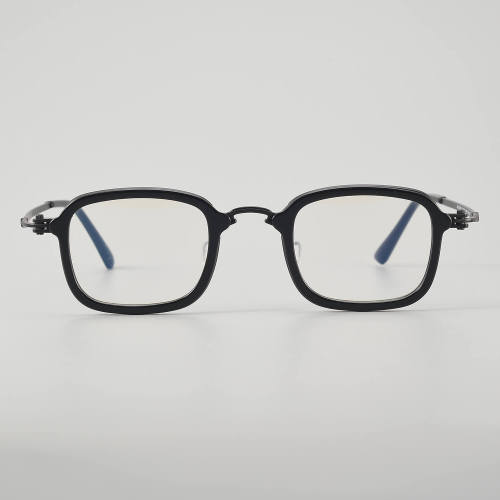 Square Titanium Glasses LE5120 - Grey - Gunmetal