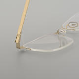 Half Rim Titanium Glasses LE5108 - Gold