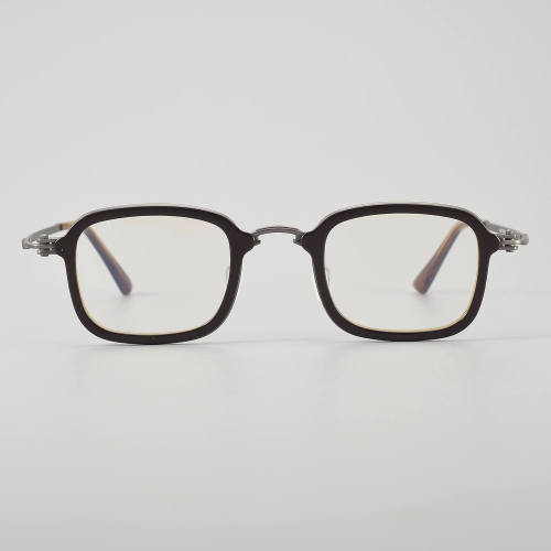 Square Titanium Glasses LE5120 - Brown - Gunmetal