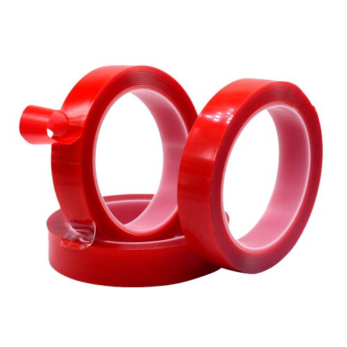 Us 0 72 1pc 3m Car Double Sided Adhesive Foam Tape Heat Resistant Strong Acrylic Pet Red Film Vhb Tape 3 Meter M Venstpow Com