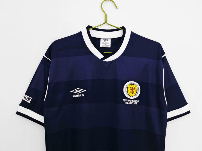 87-88 Scotland Home Retro Jersey
