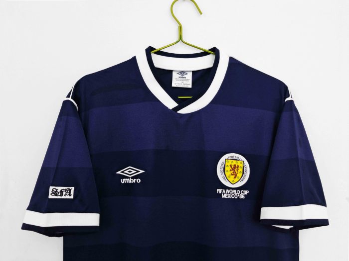 87-88 Scotland Home Retro Jersey