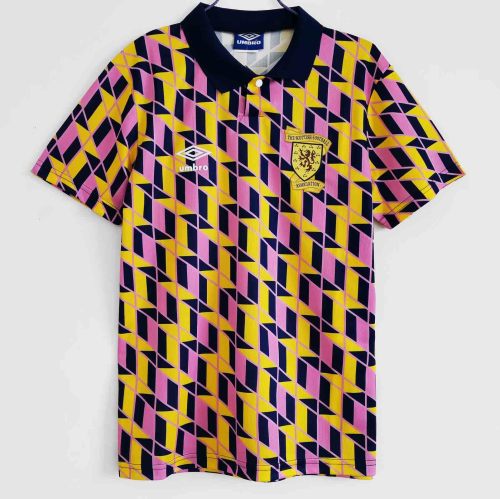 88-89 Scotland Third Away Retro Jersey