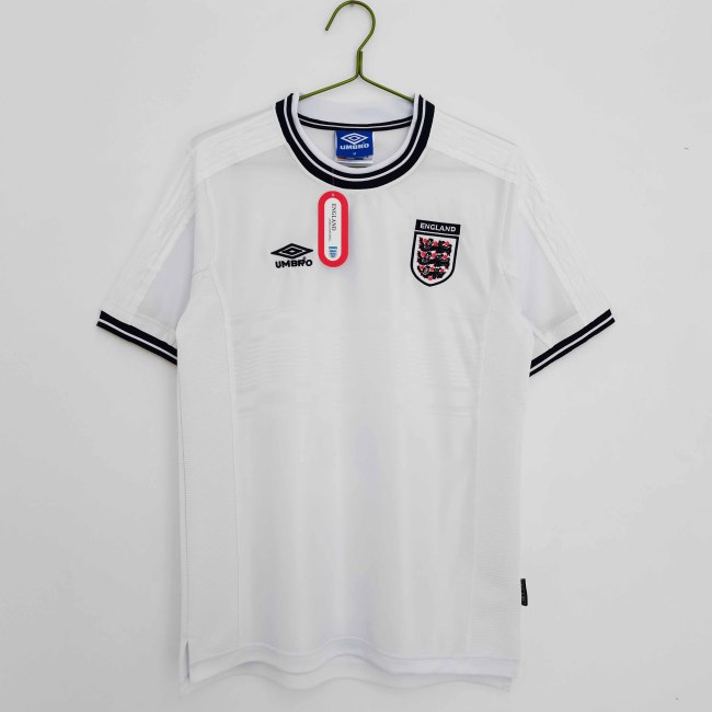 99-01 England Home Retro Jersey
