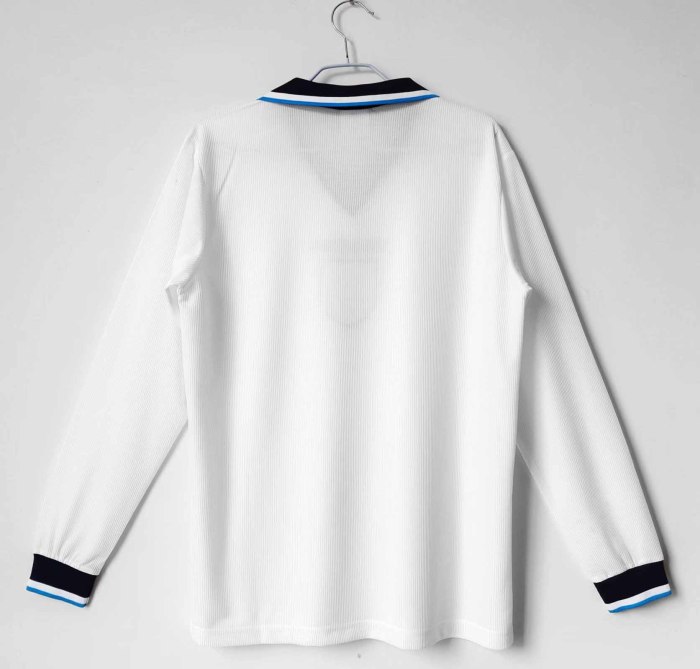 Long sleeve 1996 England Home Retro Jersey
