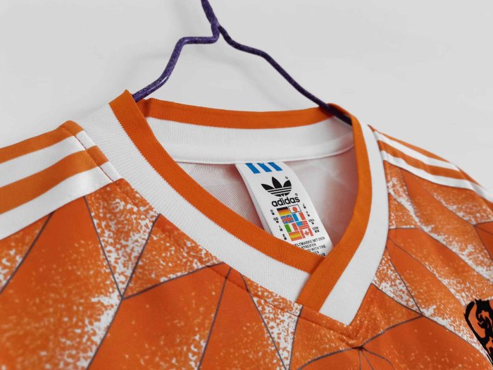 1988 Netherlands Home  jersey Retro Jersey