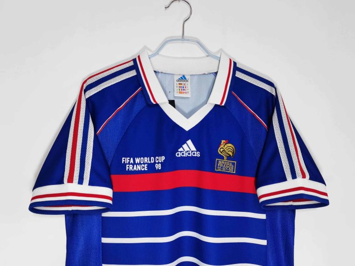 1998 France Home Retro Jersey