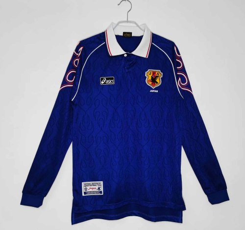 Long sleeve 1998  Japan Home Retro Jersey