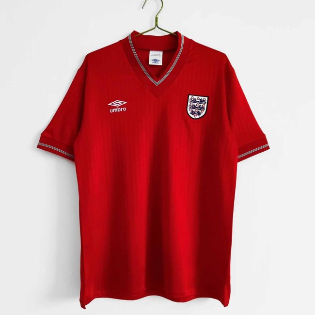 84-87 England  Away Retro Jersey