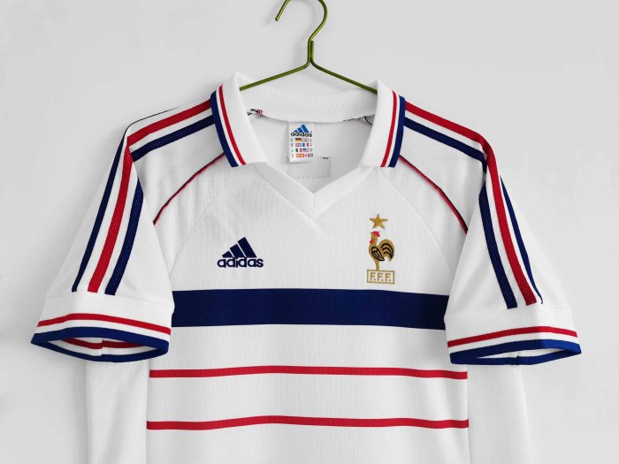 1998 France Away Retro Jersey