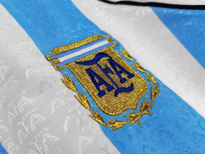 96-97 Argentina Home Retro Jersey