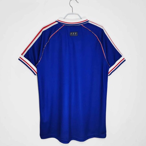 1998 France Home Retro Jersey