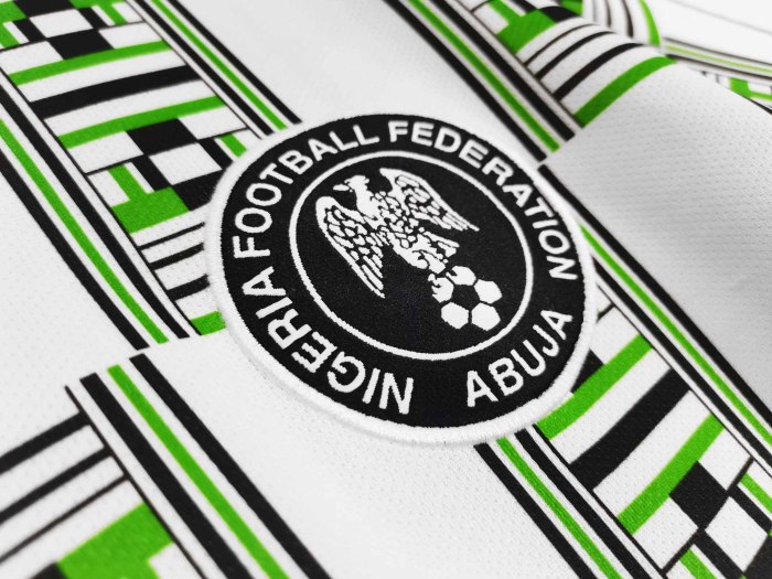 Retro 1994 Nigeria Away  Jersey