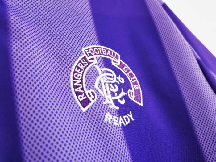 94-95 Glasgow Rangers Second away Retro Jersey
