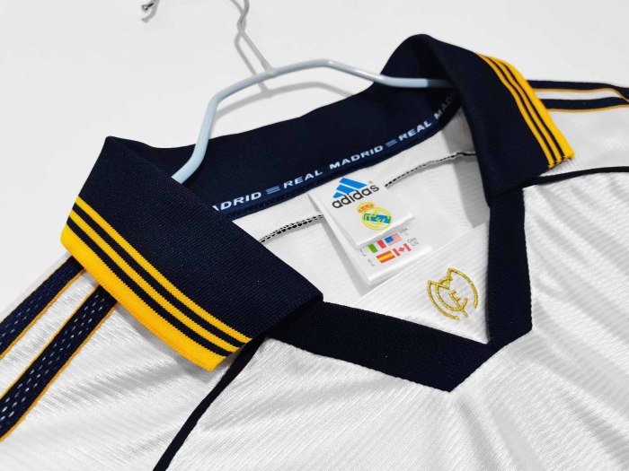 98-00 Real Madrid Home Retro Jersey