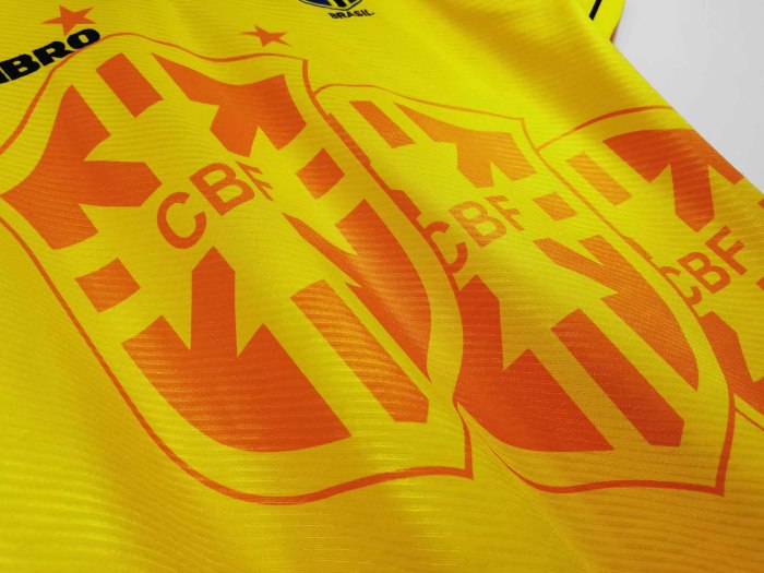 93-94 Brazil  Home Retro Jersey