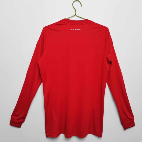Long sleeve11-12 Real Madrid Second away Retro Jersey