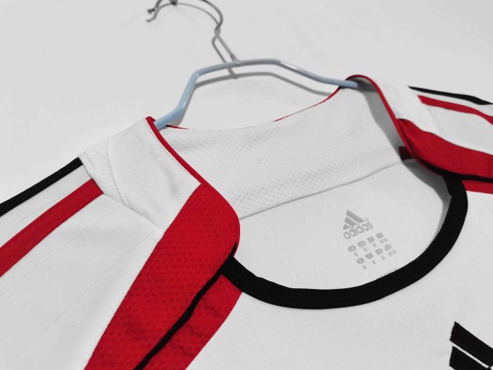 Long sleeve 06-07 AC Milan Away Retro Jersey