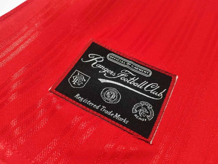 95-96 Glasgow Rangers Away Retro Jersey