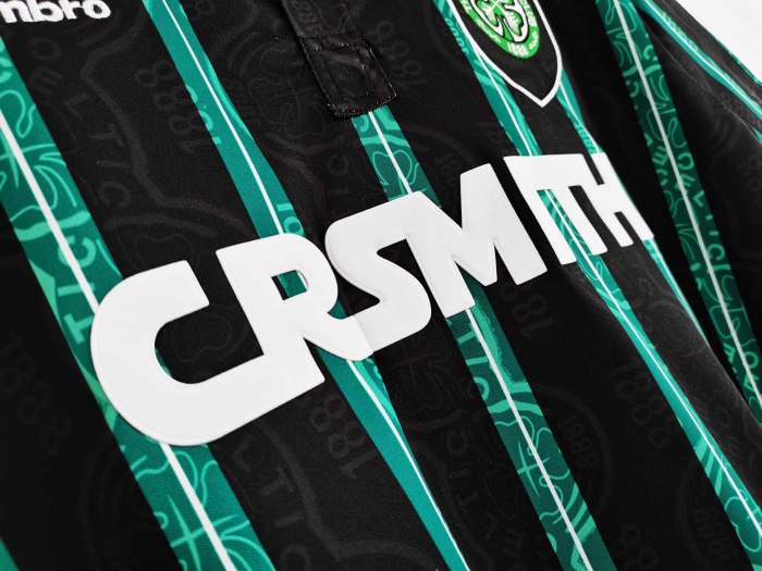92-93 Celtic FC Second away Retro Jersey