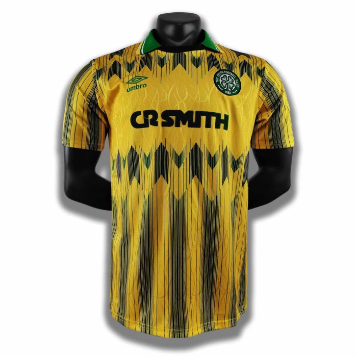 92-93 Celtic FC Away Retro Jersey