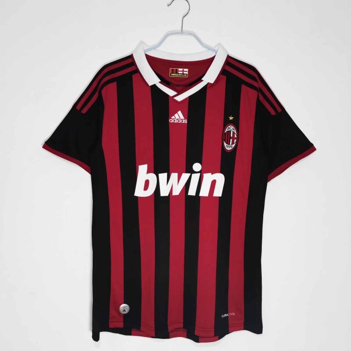 09-10 AC Milan Home Retro Jersey