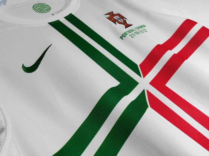 Retro 2012 Portugal Away Jersey