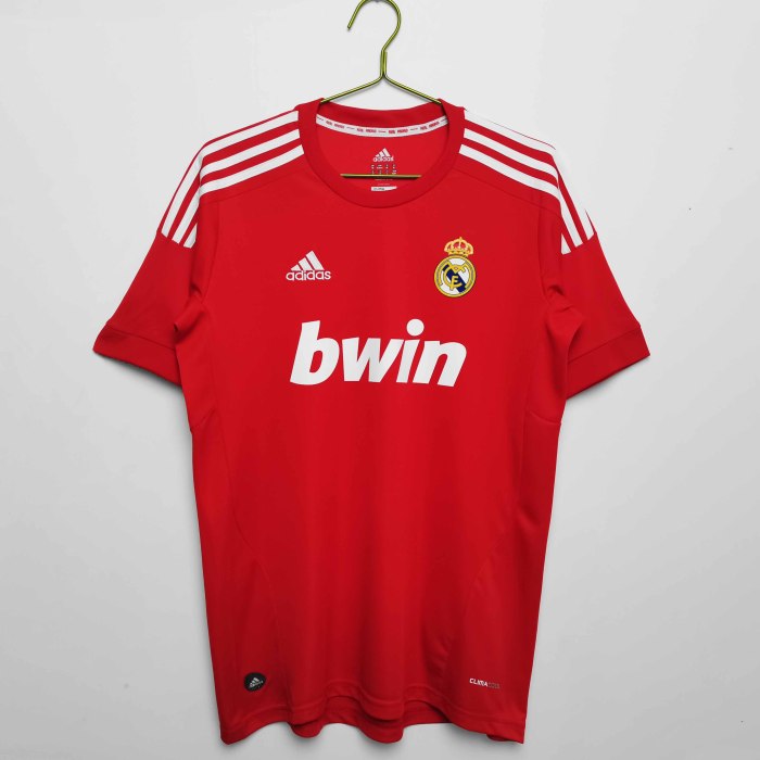 11-12 Real Madrid Second away Retro Jersey