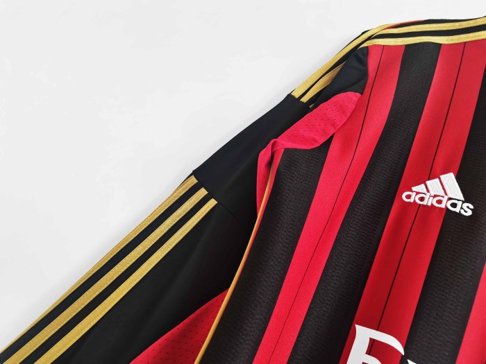 Long sleeve 13-14  AC Milan Home Retro Jersey