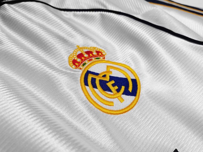 98-00 Real Madrid Home Retro Jersey